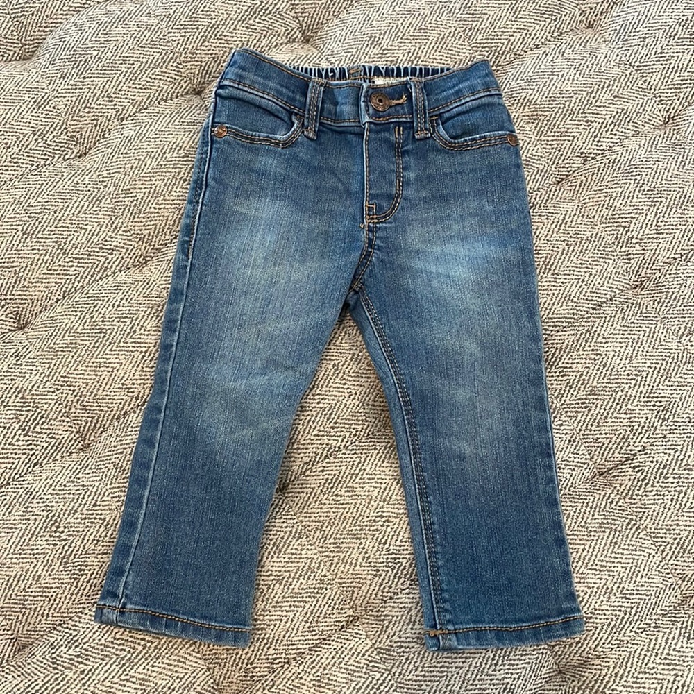 Oshkosh skinny jeans size 12 mths